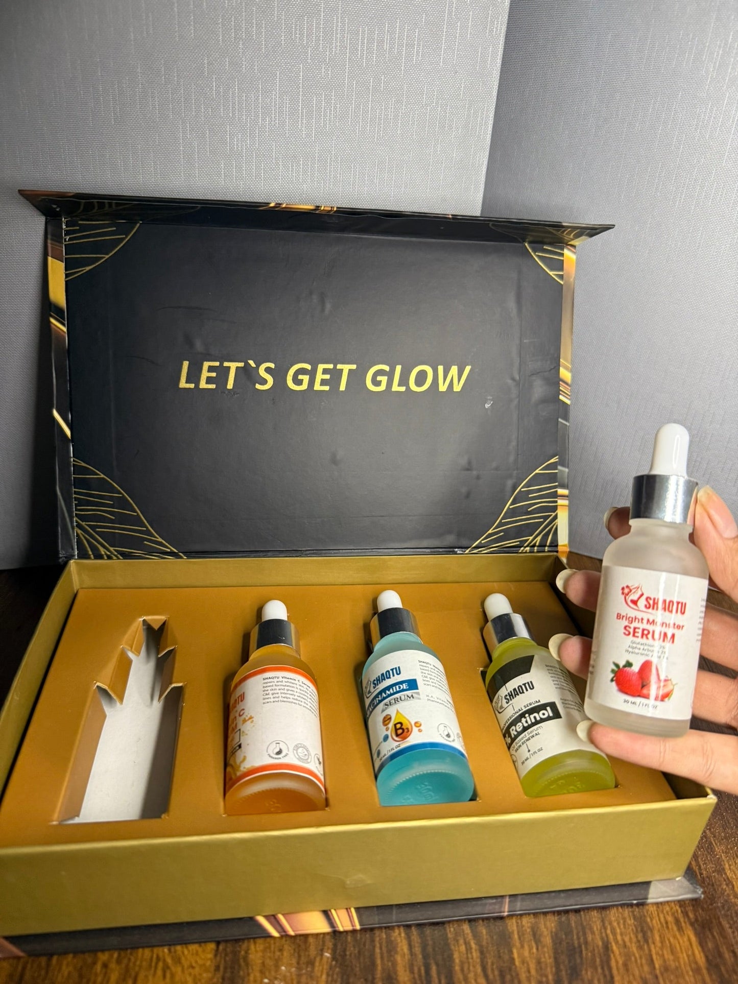 Complete Skin Kit with Brightening, Anti-Aging Serums