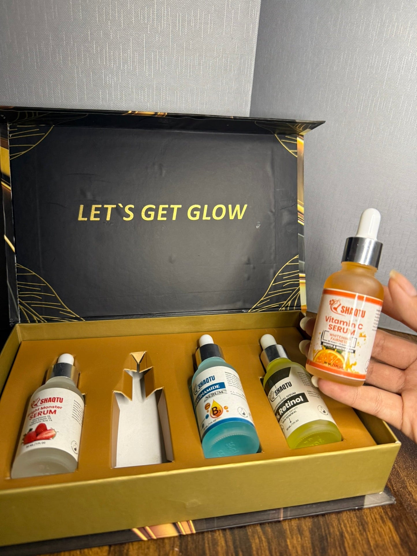 Complete Skin Kit with Brightening, Anti-Aging Serums
