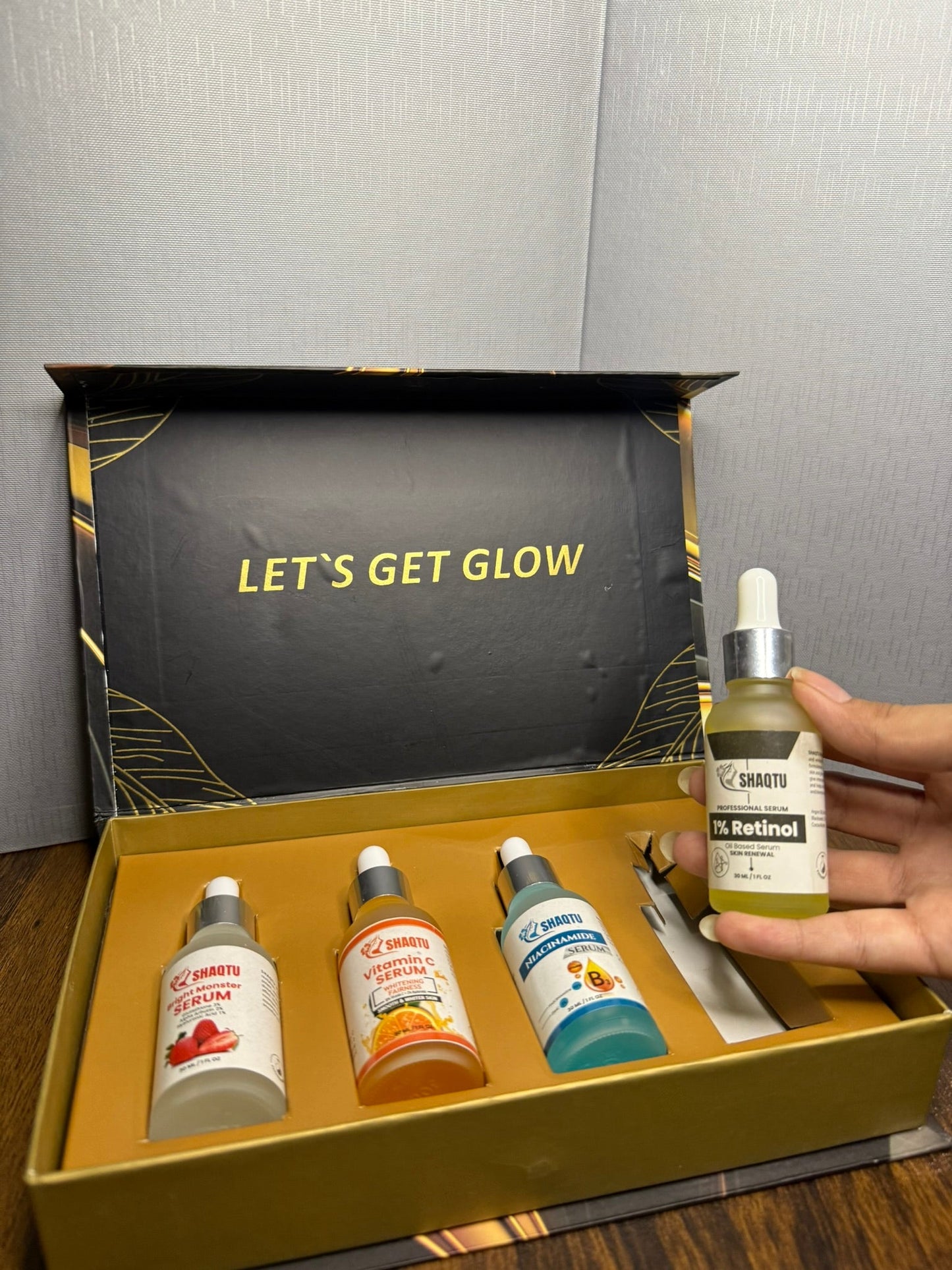 Complete Skin Kit with Brightening, Anti-Aging Serums