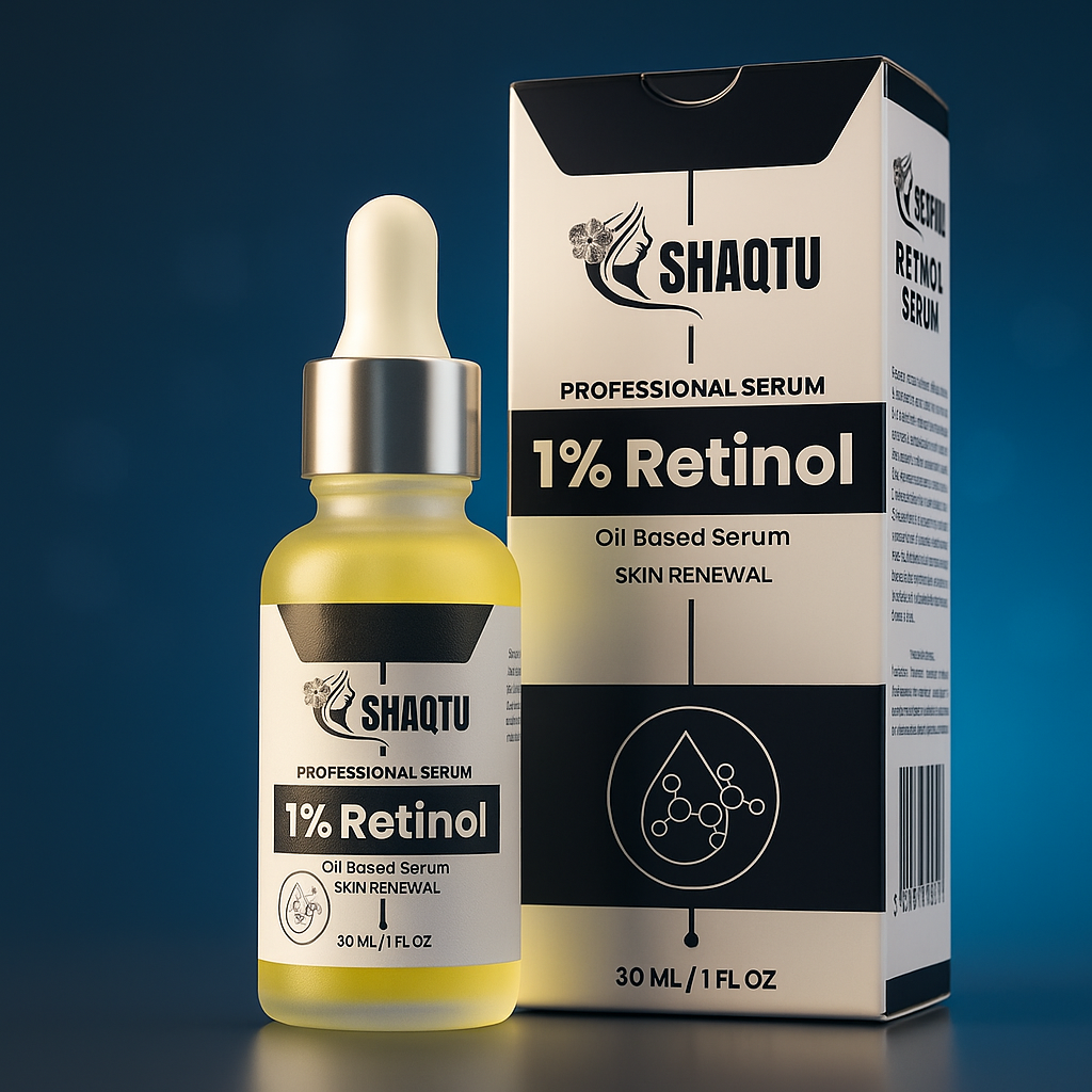 Retinol Serum 1% for Anti-Aging and Smooth Skin