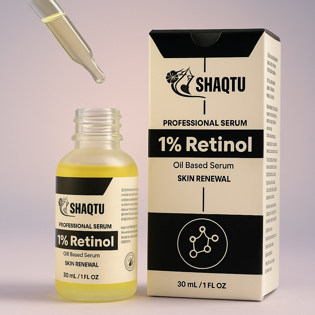 Retinol Serum 1% for Anti-Aging and Smooth Skin